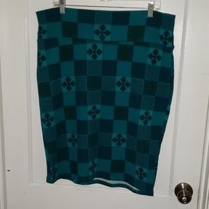 LuLaRoe Cassie Pencil Skirt 2XL